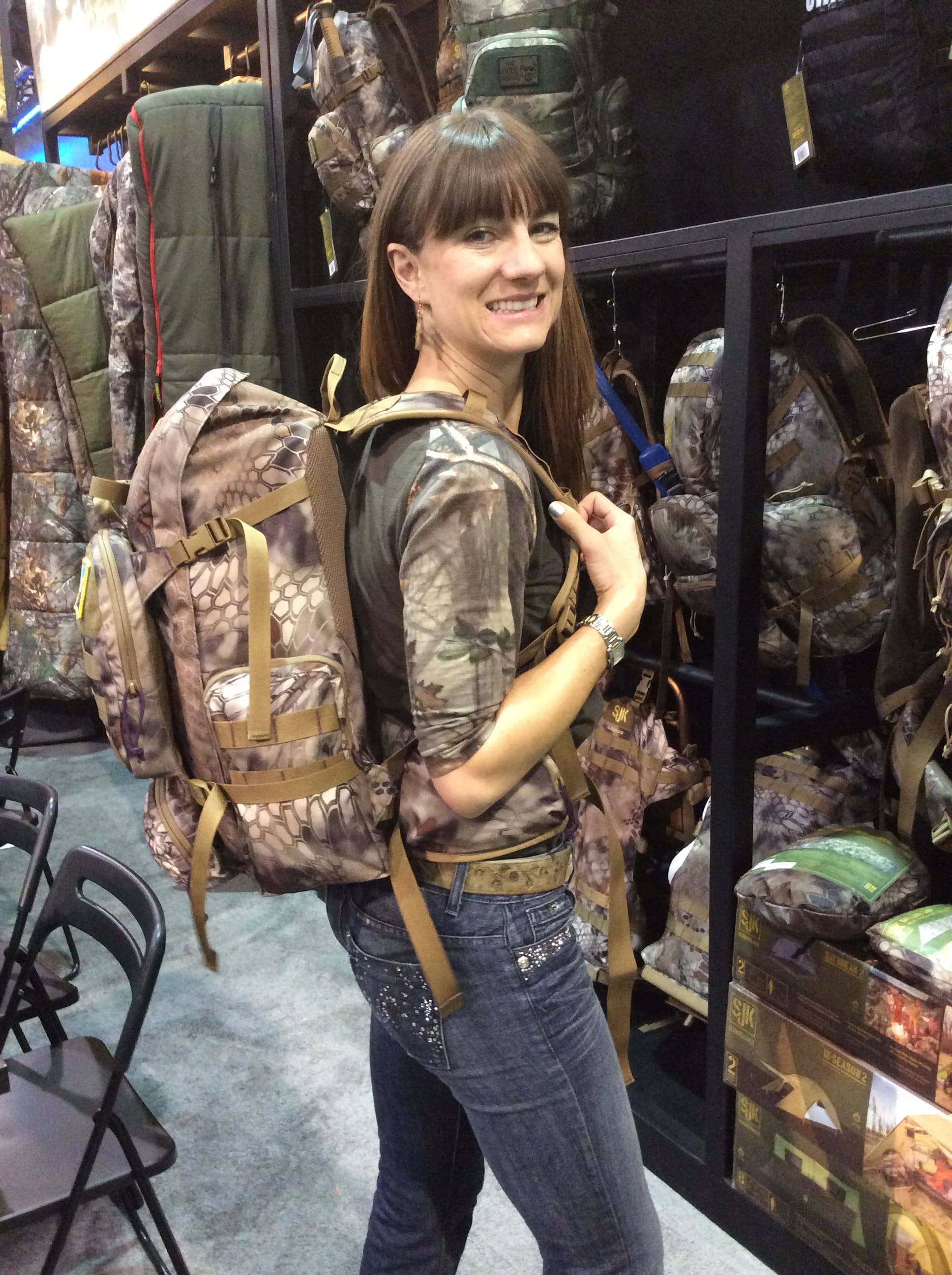 Hunting & Fishing Backpack Camo 33L