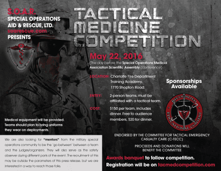 Tac Med Competition Flyer