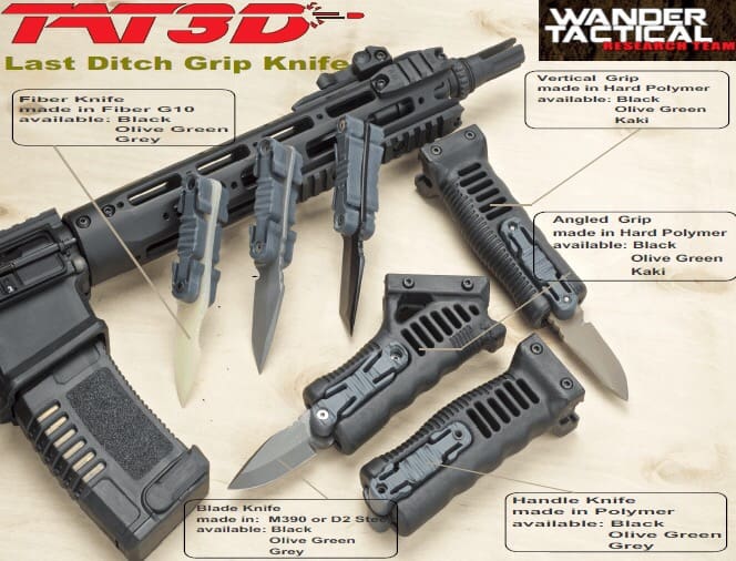 IWA - TAT3D Sharp Grip Knife | Soldier Systems Daily Soldier