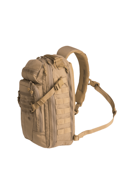 180011 Crosshatch Sling Pack Coyote 3_4