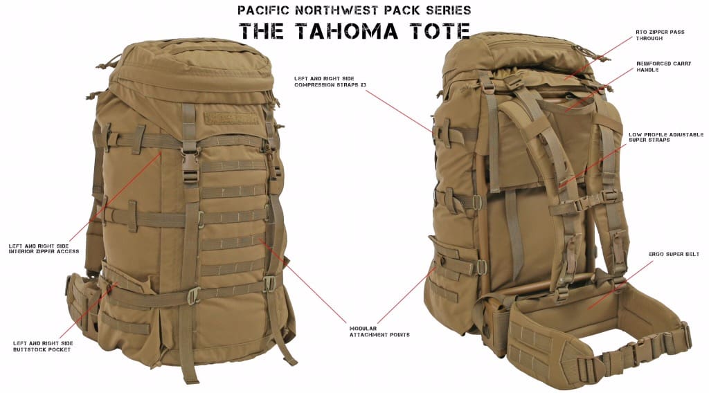 Tactical Tailor Extended Range Operator Pack Coyote Brown