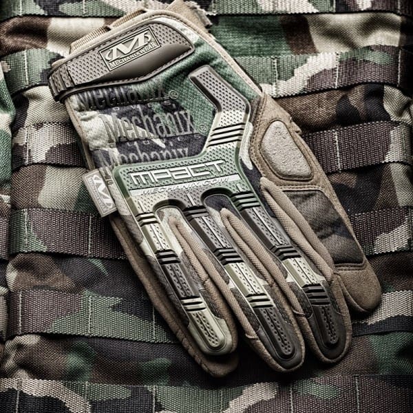 Mechanix Wear Woodland Camo Tactical Gloves - Soldier Systems Daily