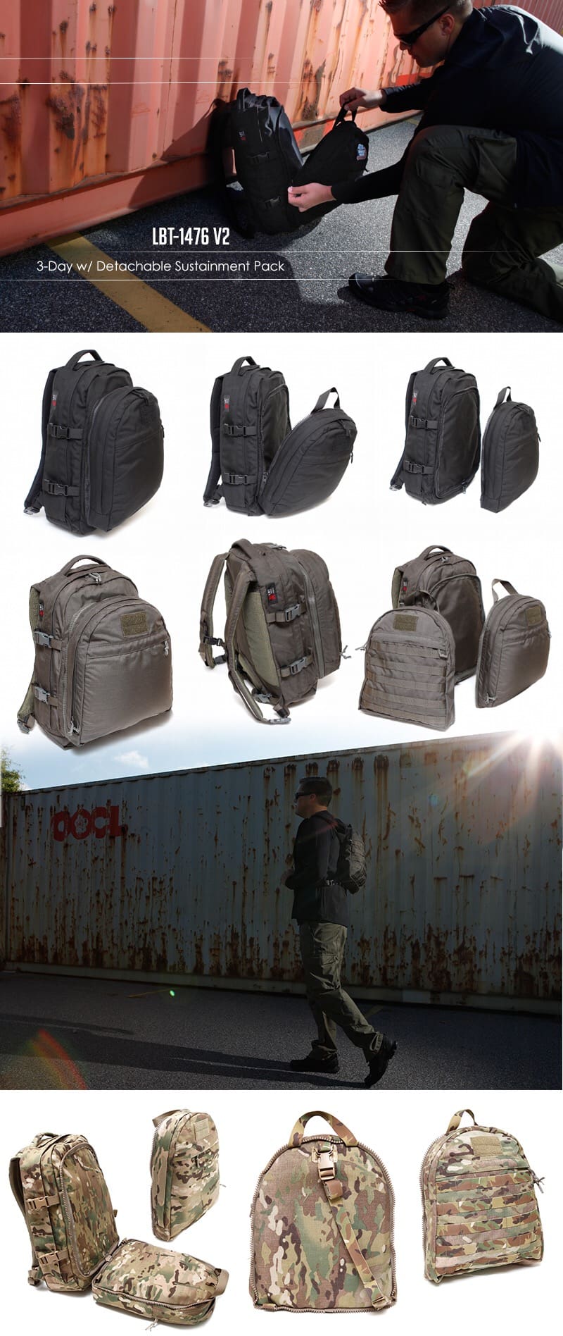 Lbt 3 day clearance pack