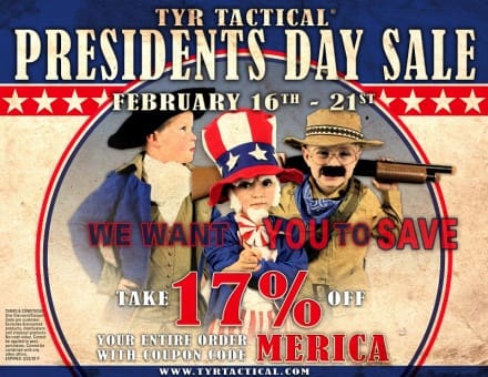 2017 PRESIDENTS DAY SALE