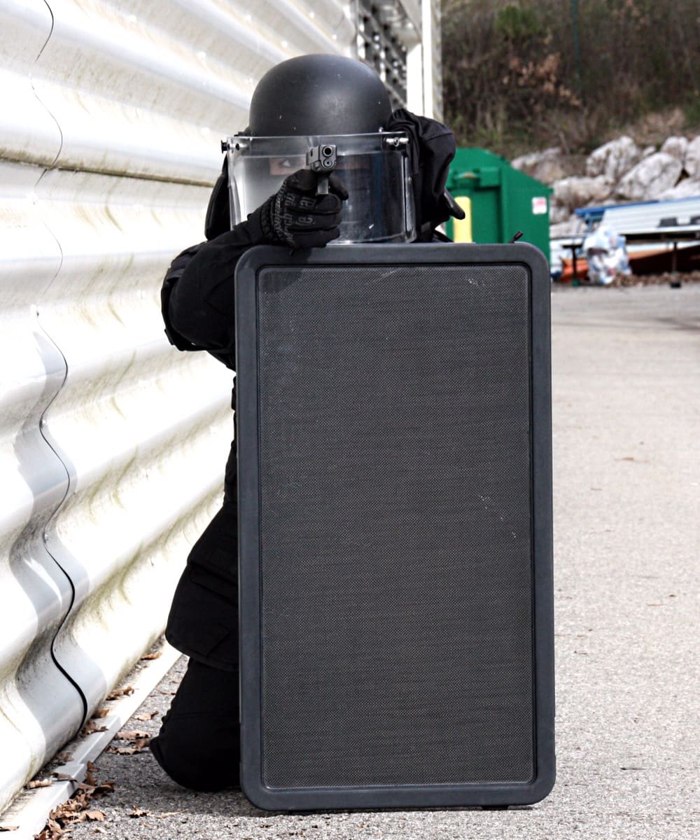 Portable Nij IV Police Military Ballistic Shield Tactical Shield