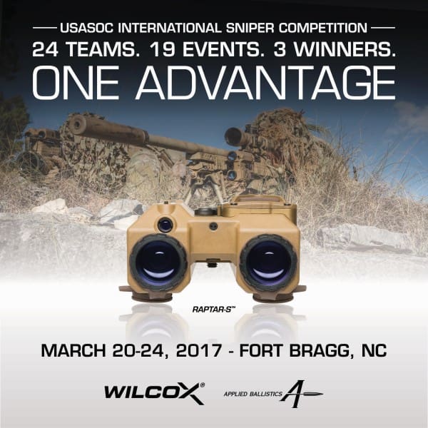 See Wilcox Industries at Next Week's USASOC Sniper Competition ...