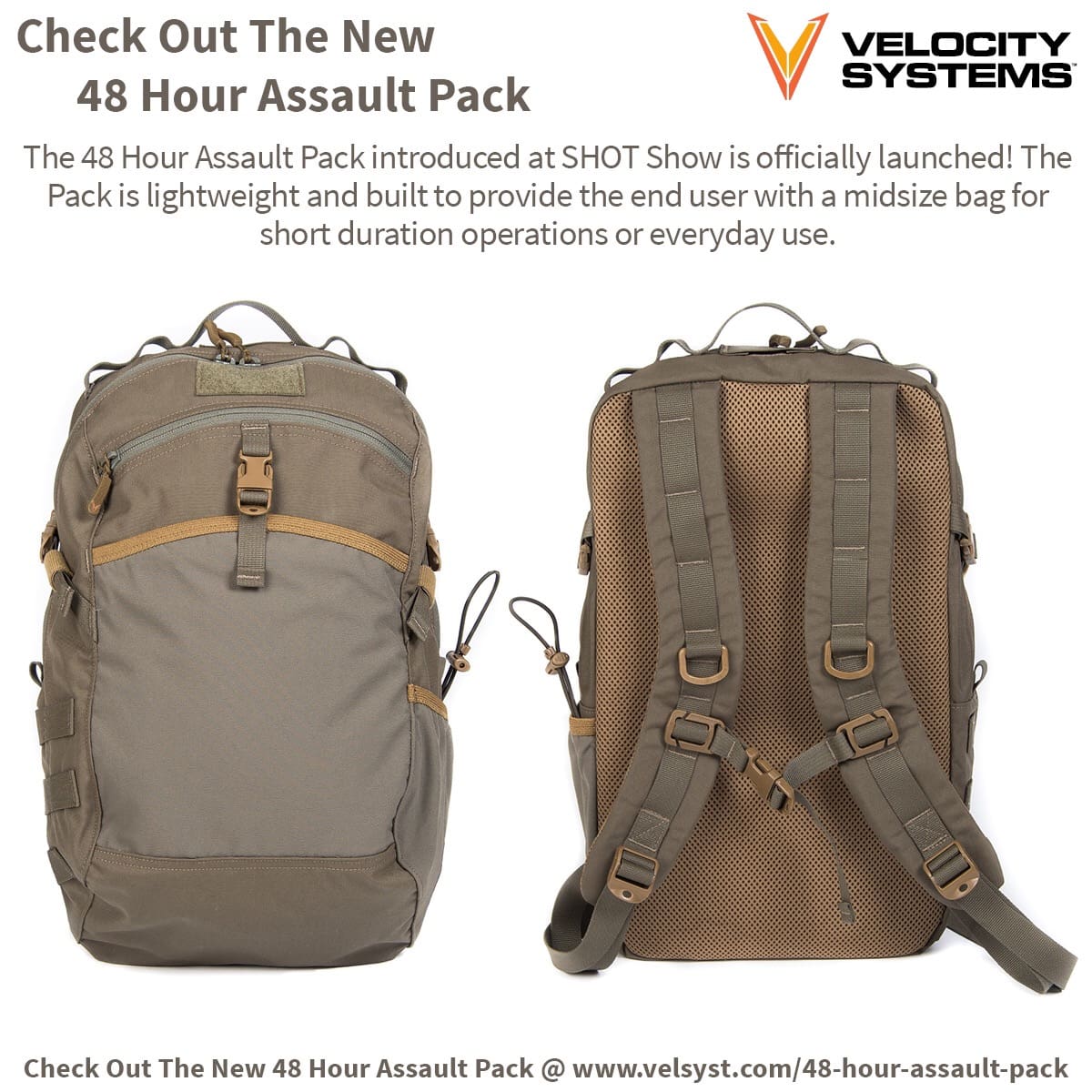 Mayflower RC By Velocity Systems 48 Hour Assault Pack | Soldier 