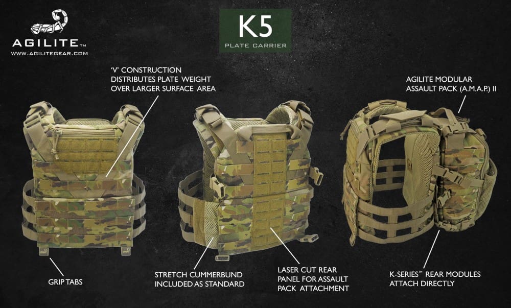 Agilite K5 Plate Carrier | Soldier Systems Daily Soldier Systems Daily