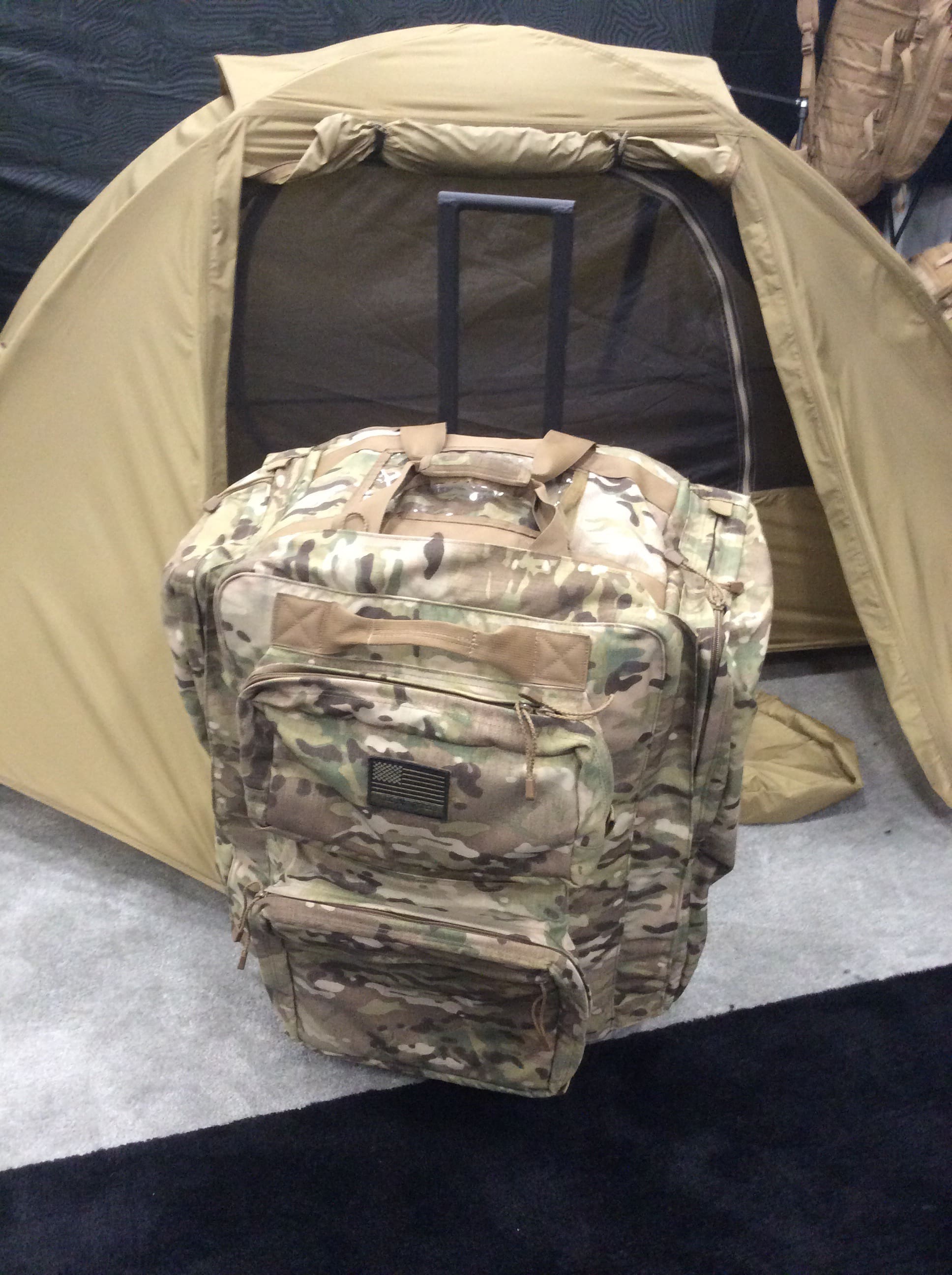 Kelty Tactical 1 Man Military Field Tent Coyote Brown USA Made