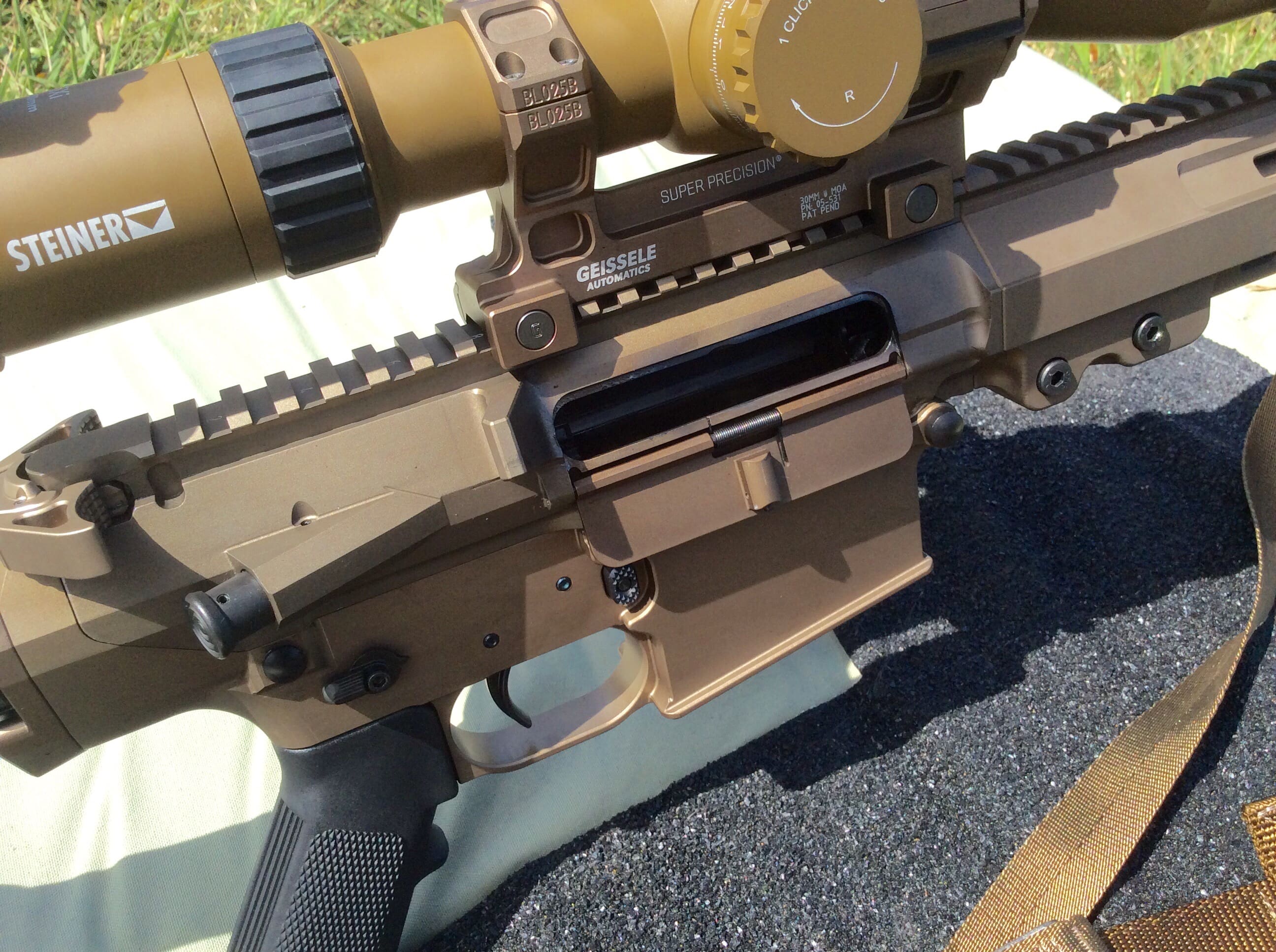 m110 barrel length