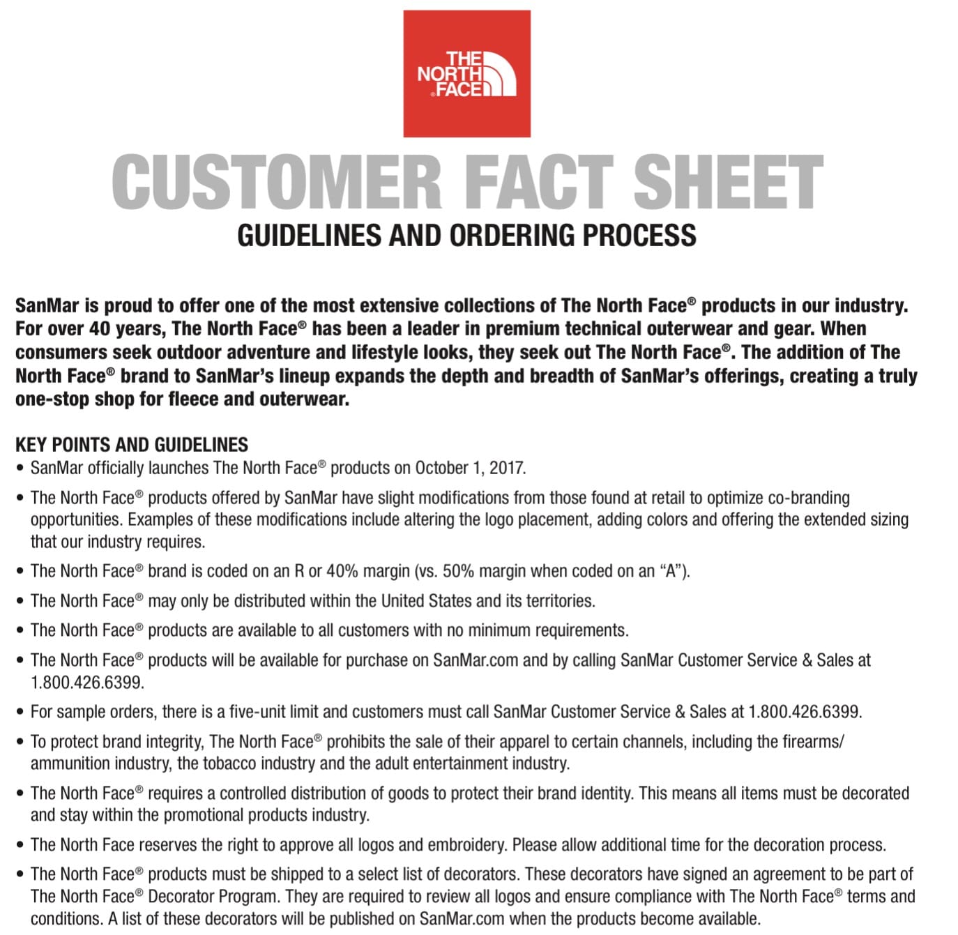 The North Face Return Policy and Warranty Information