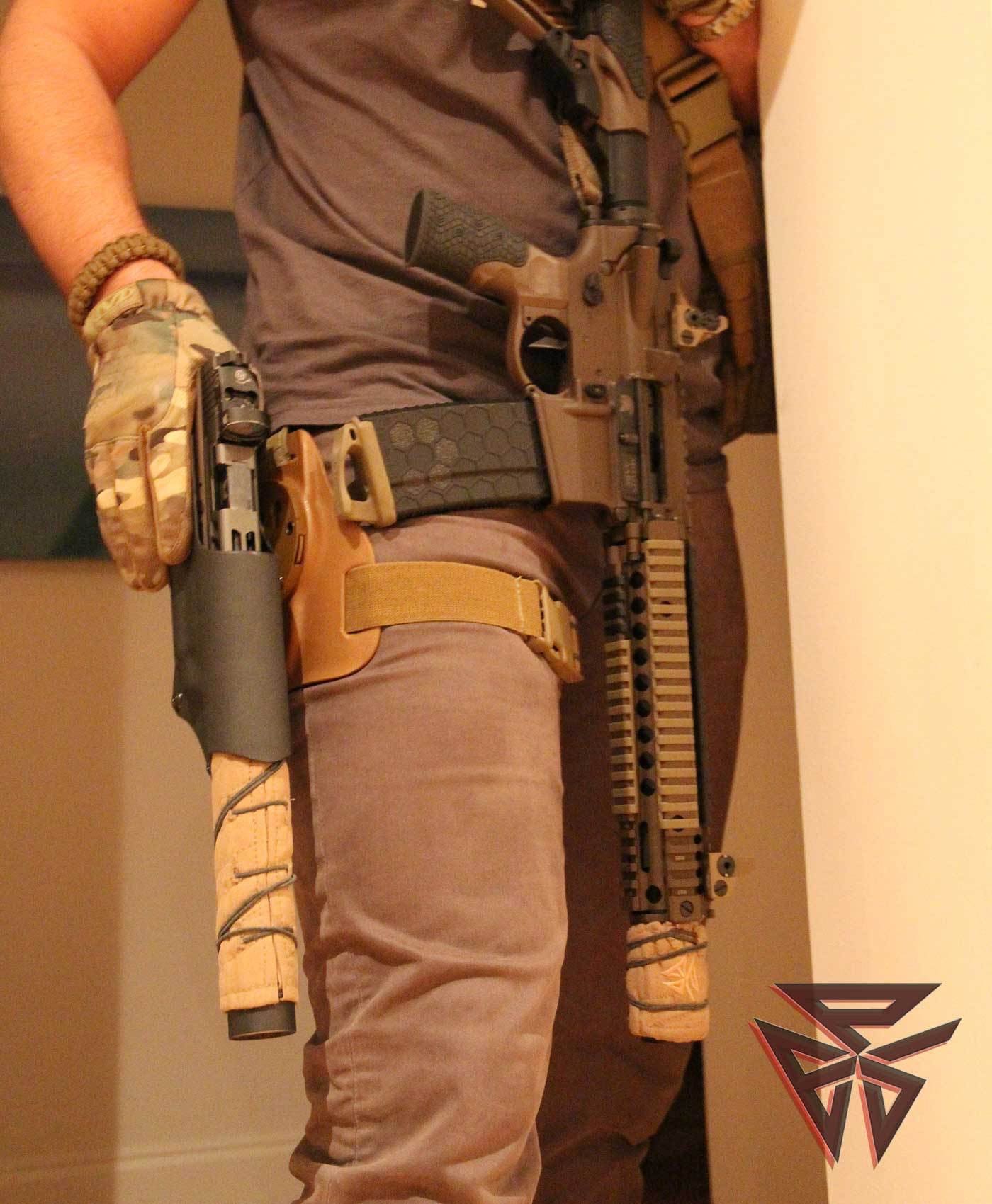 Burn Proof Gear - Suppressed Pistol Holster - Soldier Systems Daily