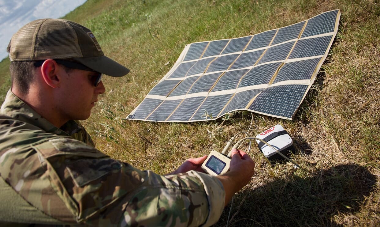 Military Folding Solar Panel