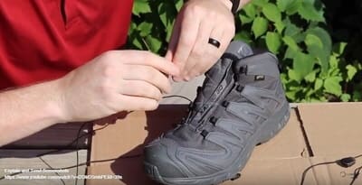 Salomon quicklace hot sale video