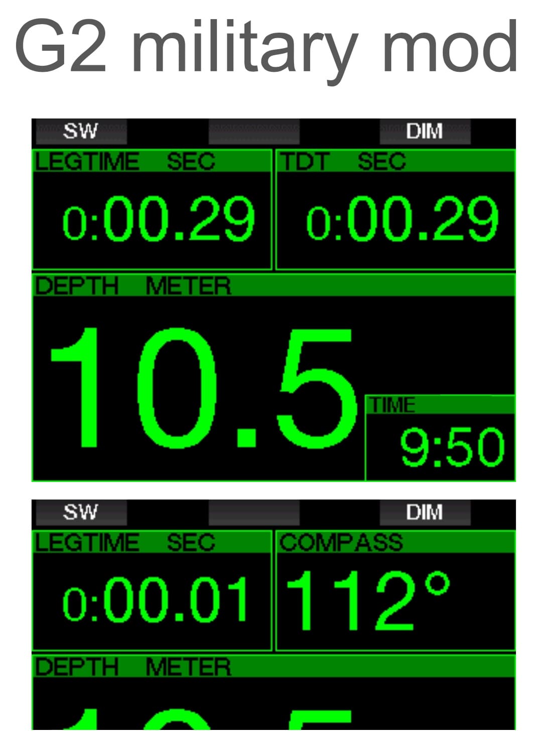 scubapro g2 compass