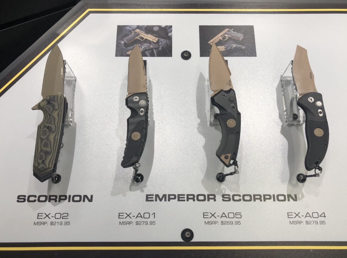 Blade Show West 18 – SIG SAUER Knives by Hogue Knives - Soldier