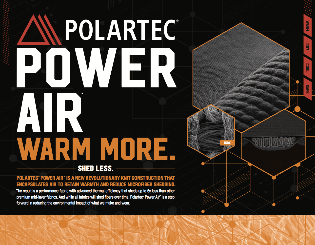 polartec power air fleece