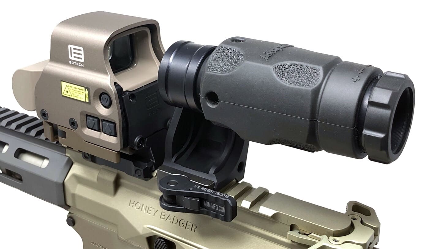 The FAST Riser is a universal solution for EOTech EXPS, Vortex UH-1, Leupol...