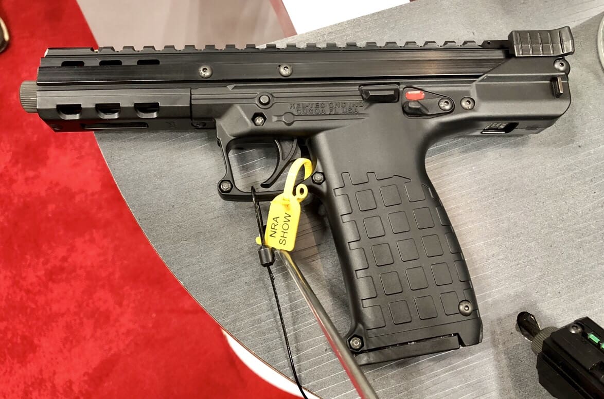 The name CP33 describes this new polymer .22 LR pistol from KEL TEC quite w...