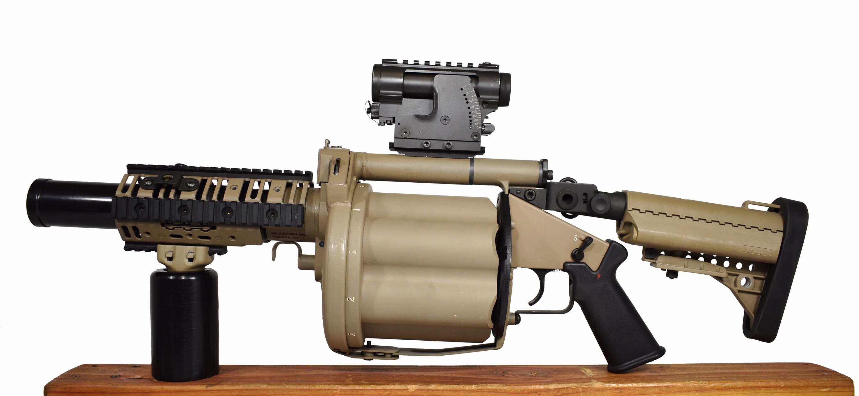 Shadbase automatic grenade launcher