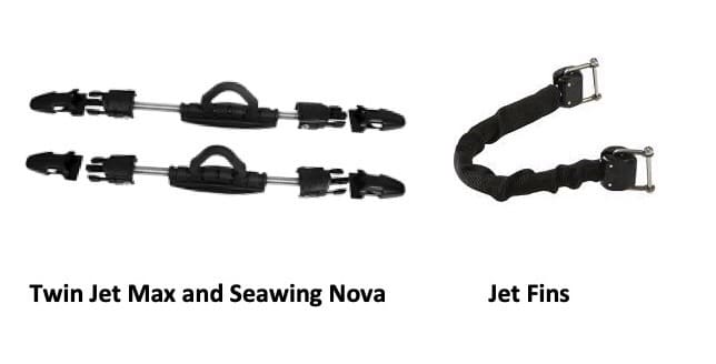 scubapro jet fins replacement straps