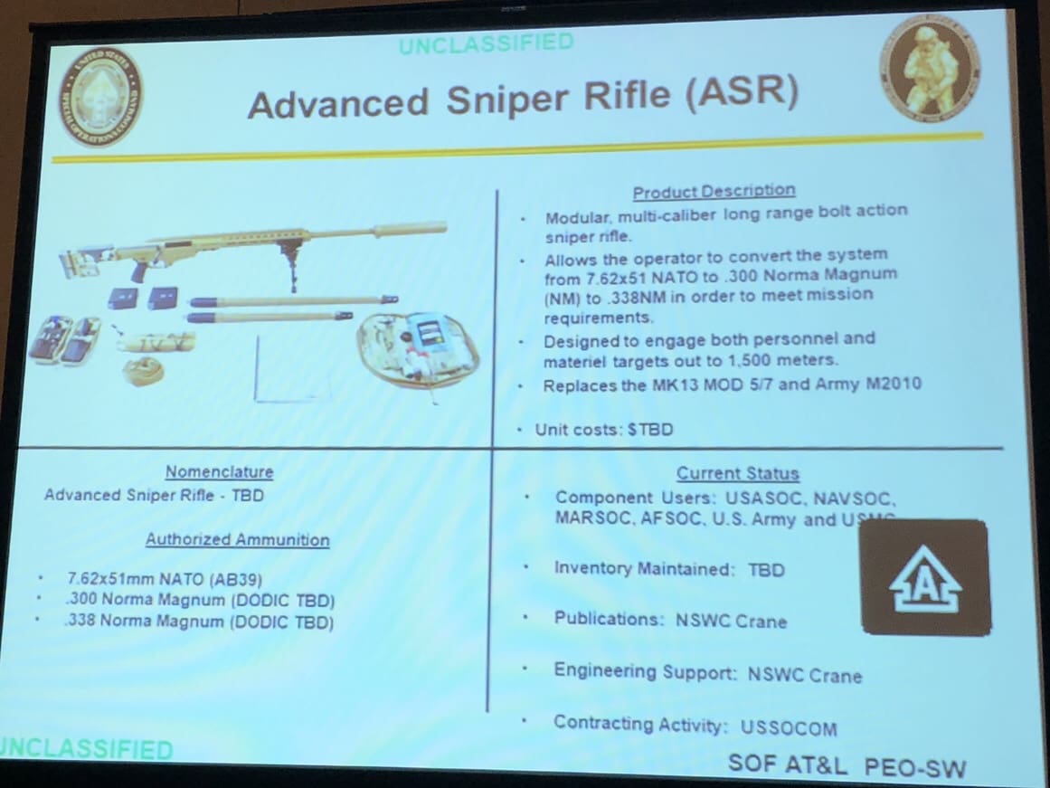 USSOCOM Adopts 6.5 Creedmoor - Soldier Systems Daily