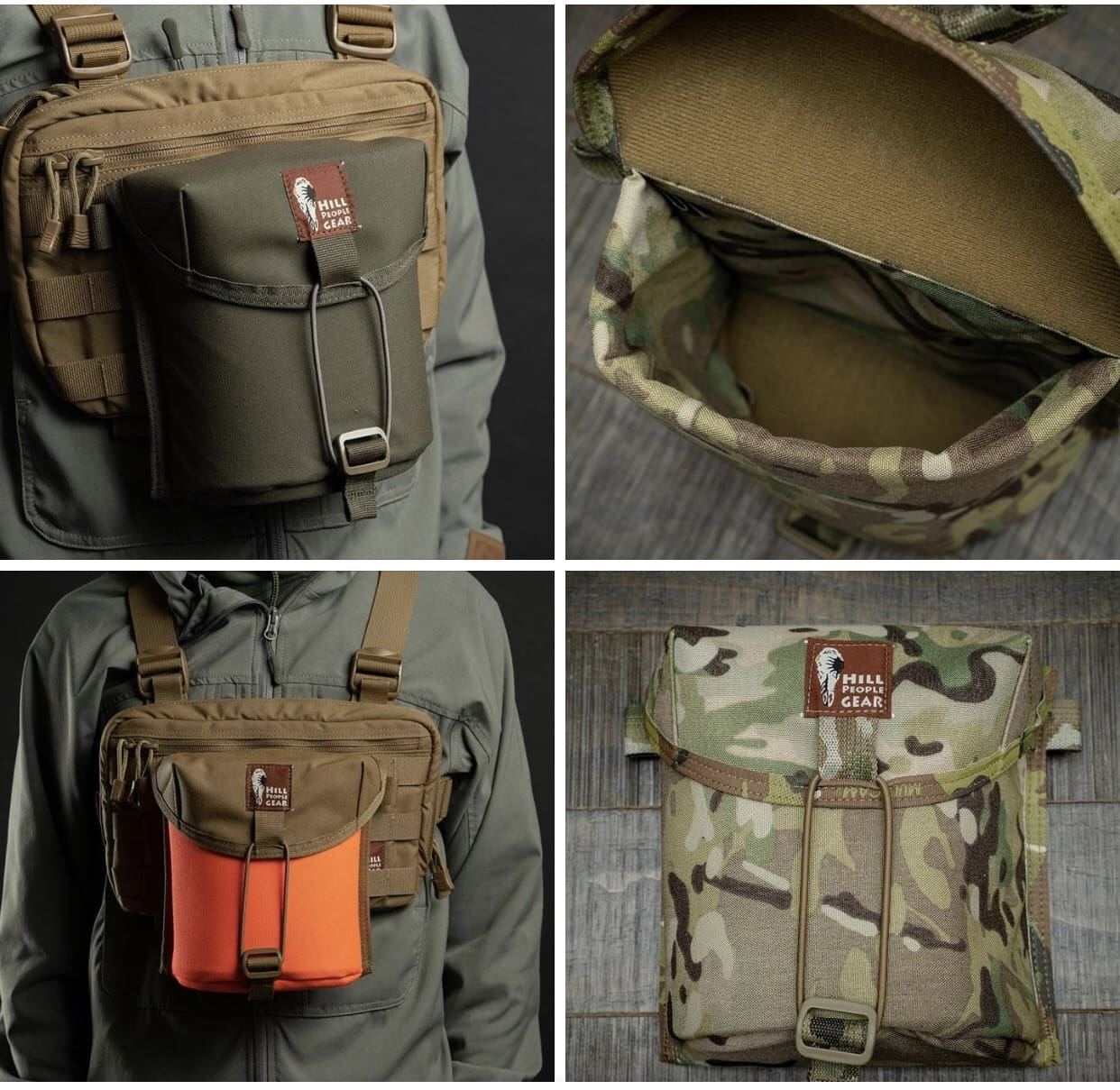 Molle store bino pouch