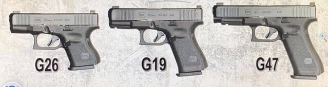 GLOCK 19 gen 5 9mm MOS