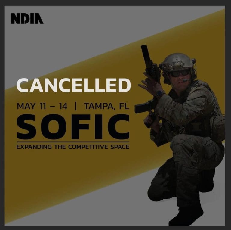 2020 SOFIC Cancelled Soldier Systems Daily