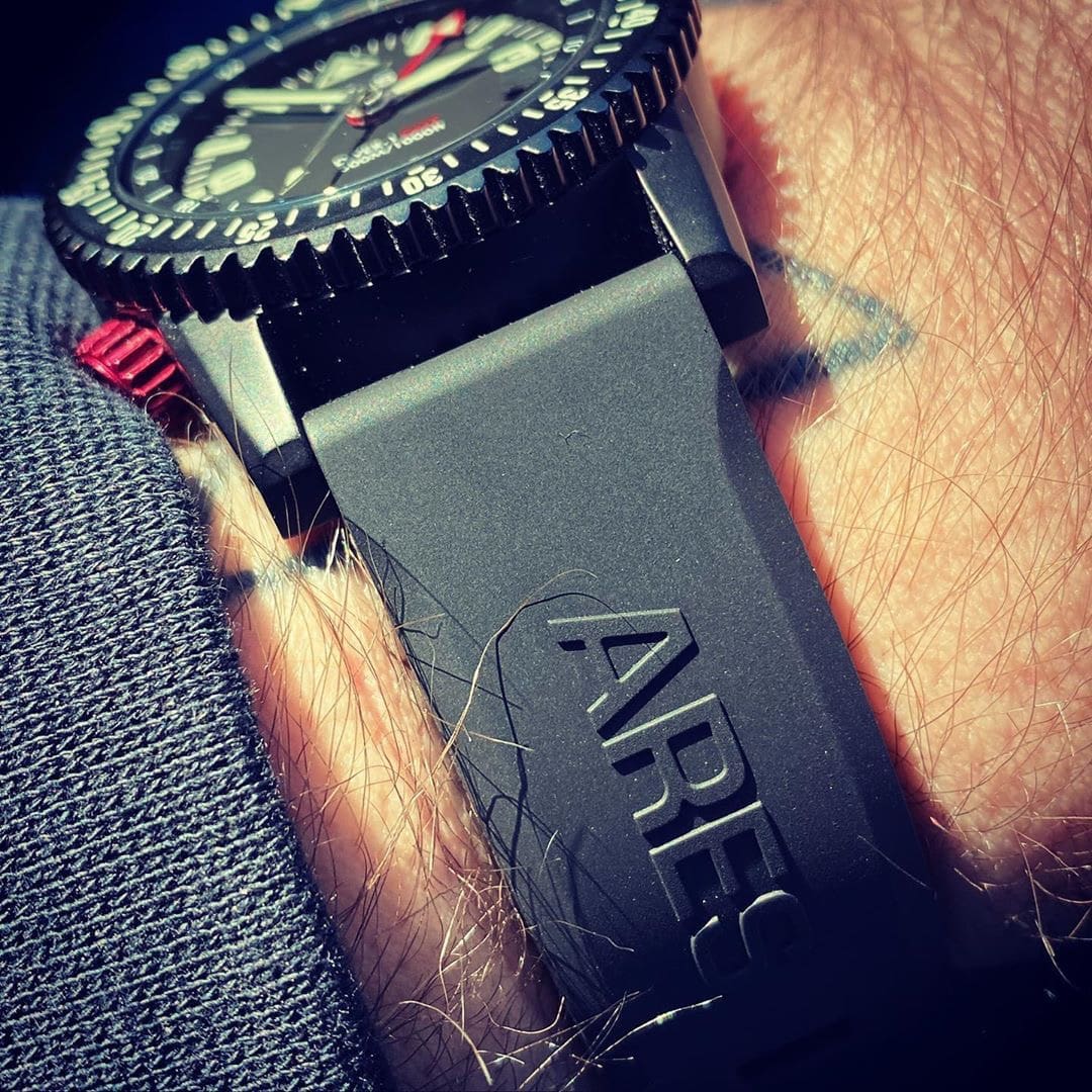 Sneak Peek - ARES Watch Co Rubber Strap  Soldier Systems Daily Soldier  Systems Daily