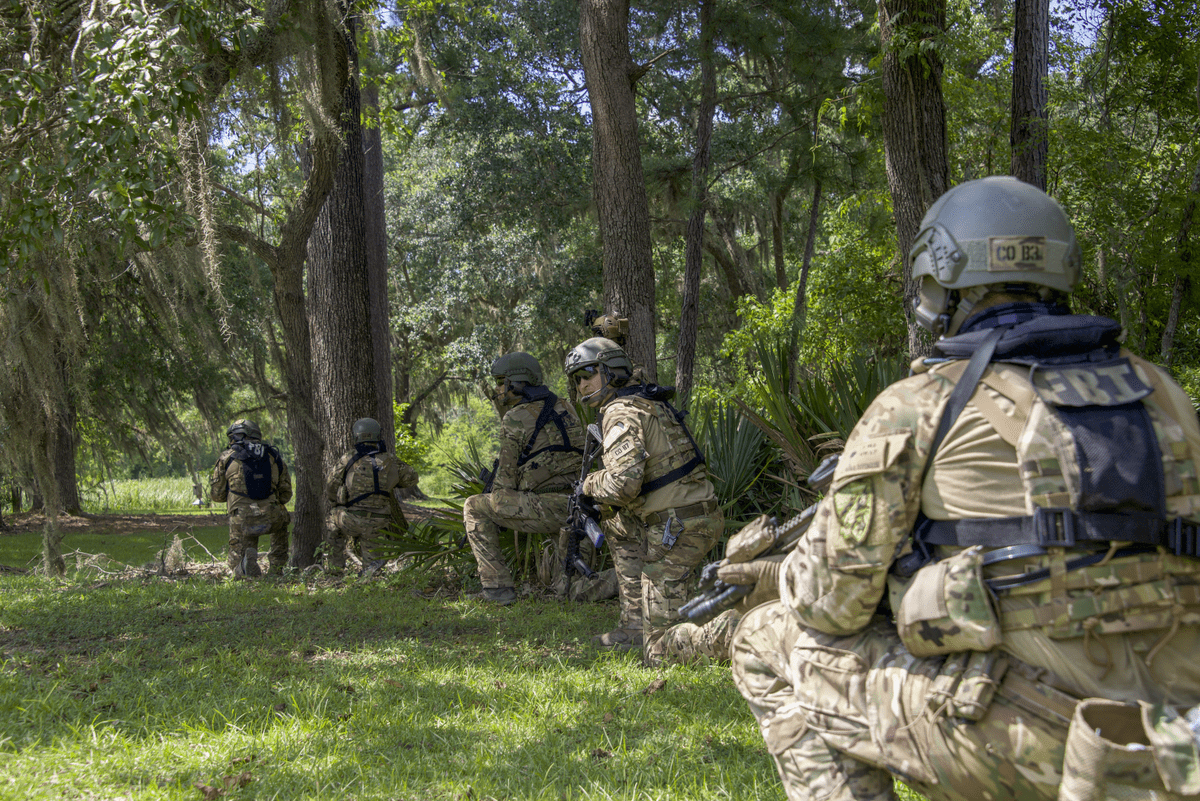 Above, FBI HRT members wear MultiCam pattern uniforms as part of their duti...