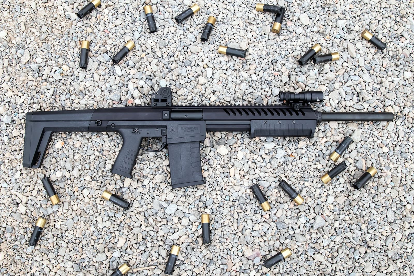 Blackwater Firearms Launches Sentry 12 Pump Action Magazine Fed Shotgun.