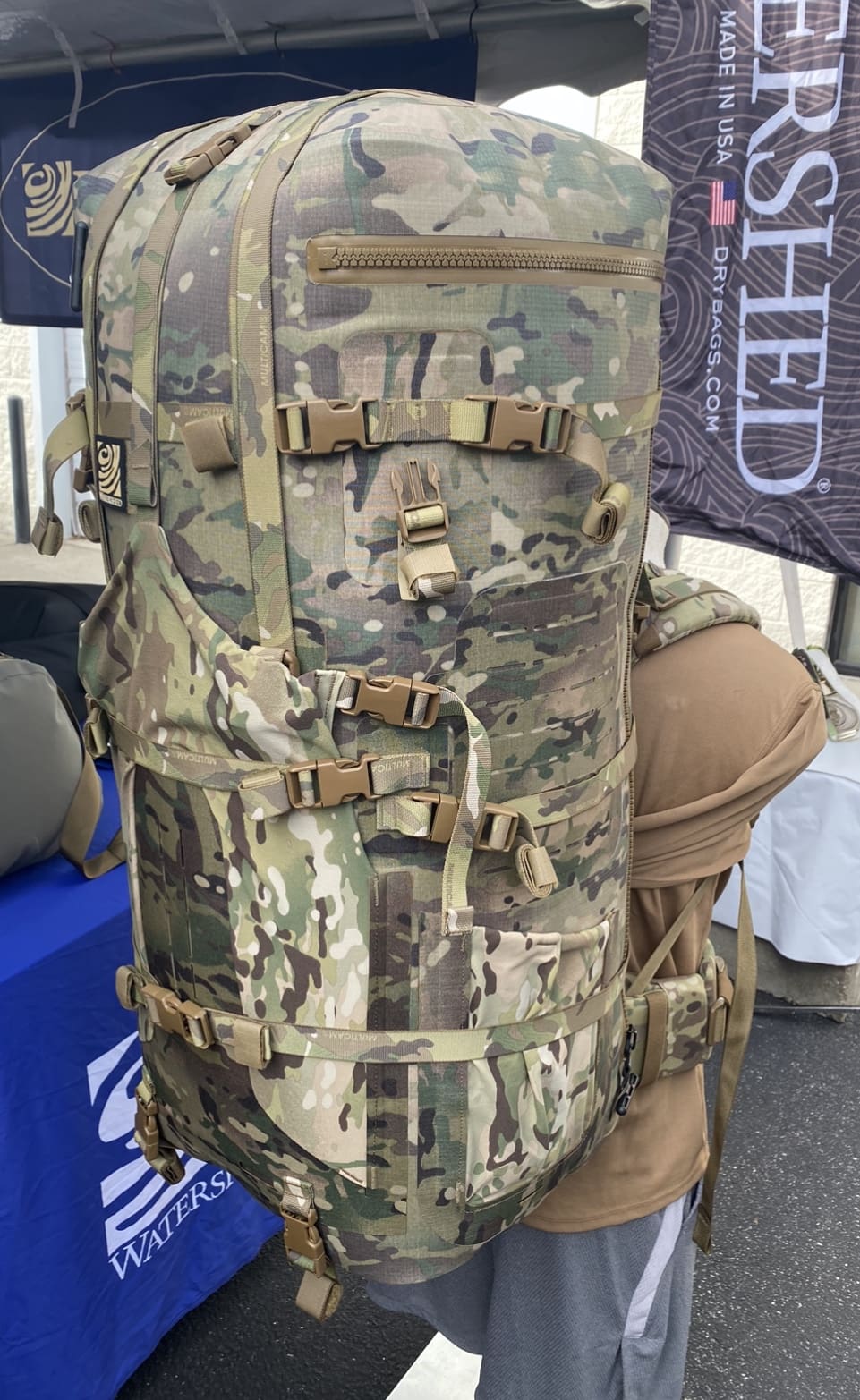 Chemie Authenticatie Langwerpig 120 Liter Waterproof Backpack from Watershed - Soldier Systems Daily