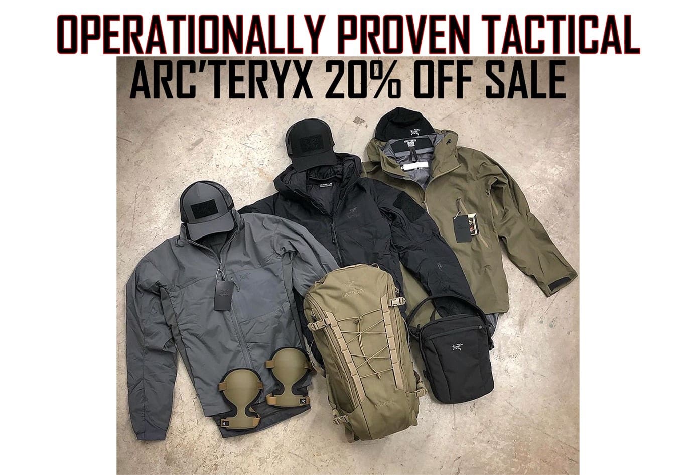 20% Off Arc'teryx at O P Tactical | Soldier Systems Daily Soldier ...