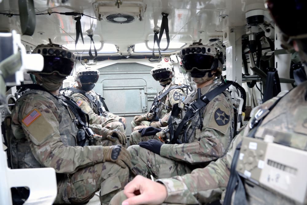 Us Army Integrated Visual Augmentation System Mounted Amplifies Capabilities Soldier Systems Daily