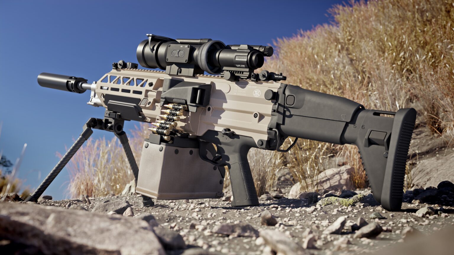 FN EVOLYS: The New Ultralight Machine Gun By FN Herstal - Soldier ...