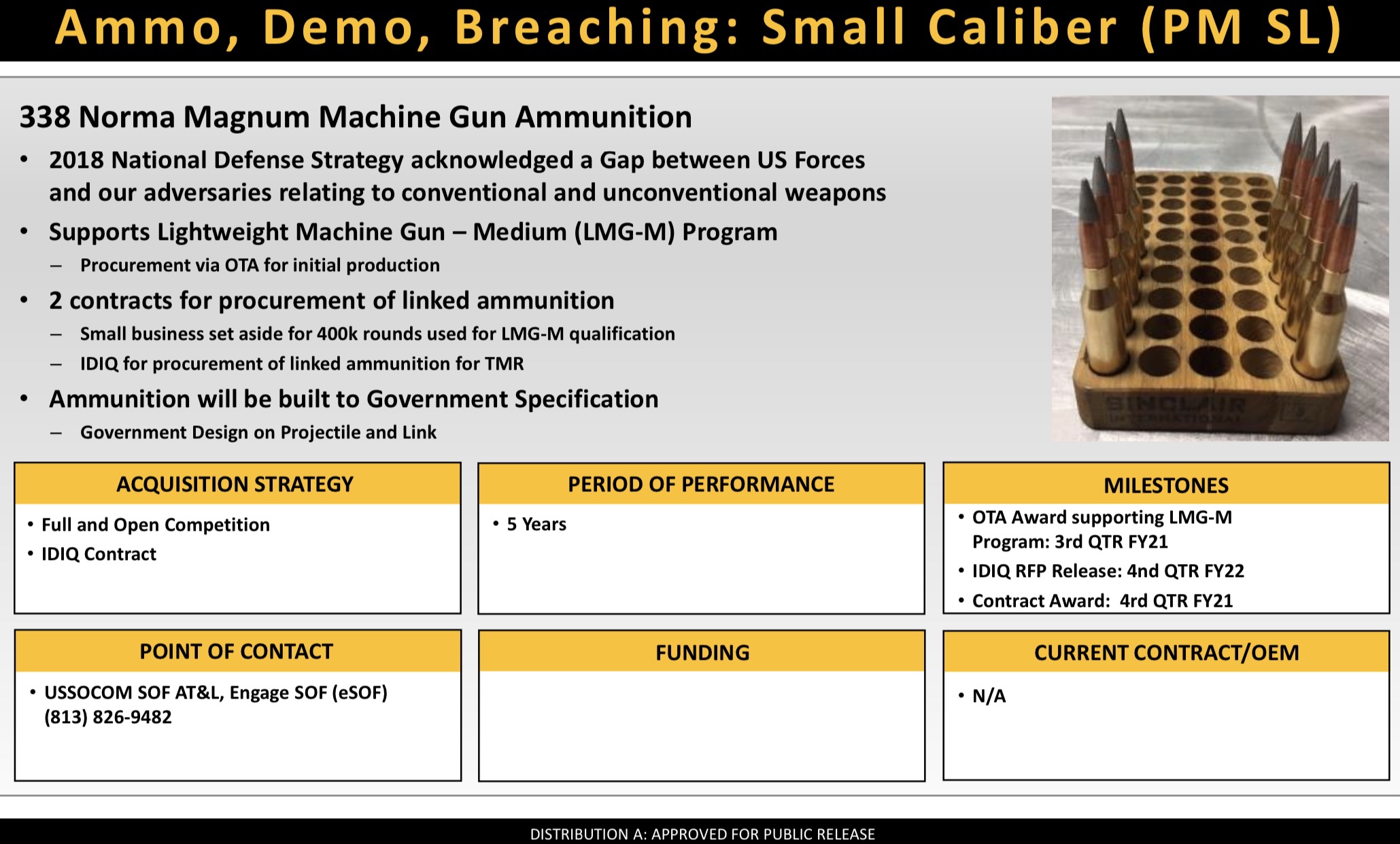 USSOCOM Adopts 6.5 Creedmoor - Soldier Systems Daily