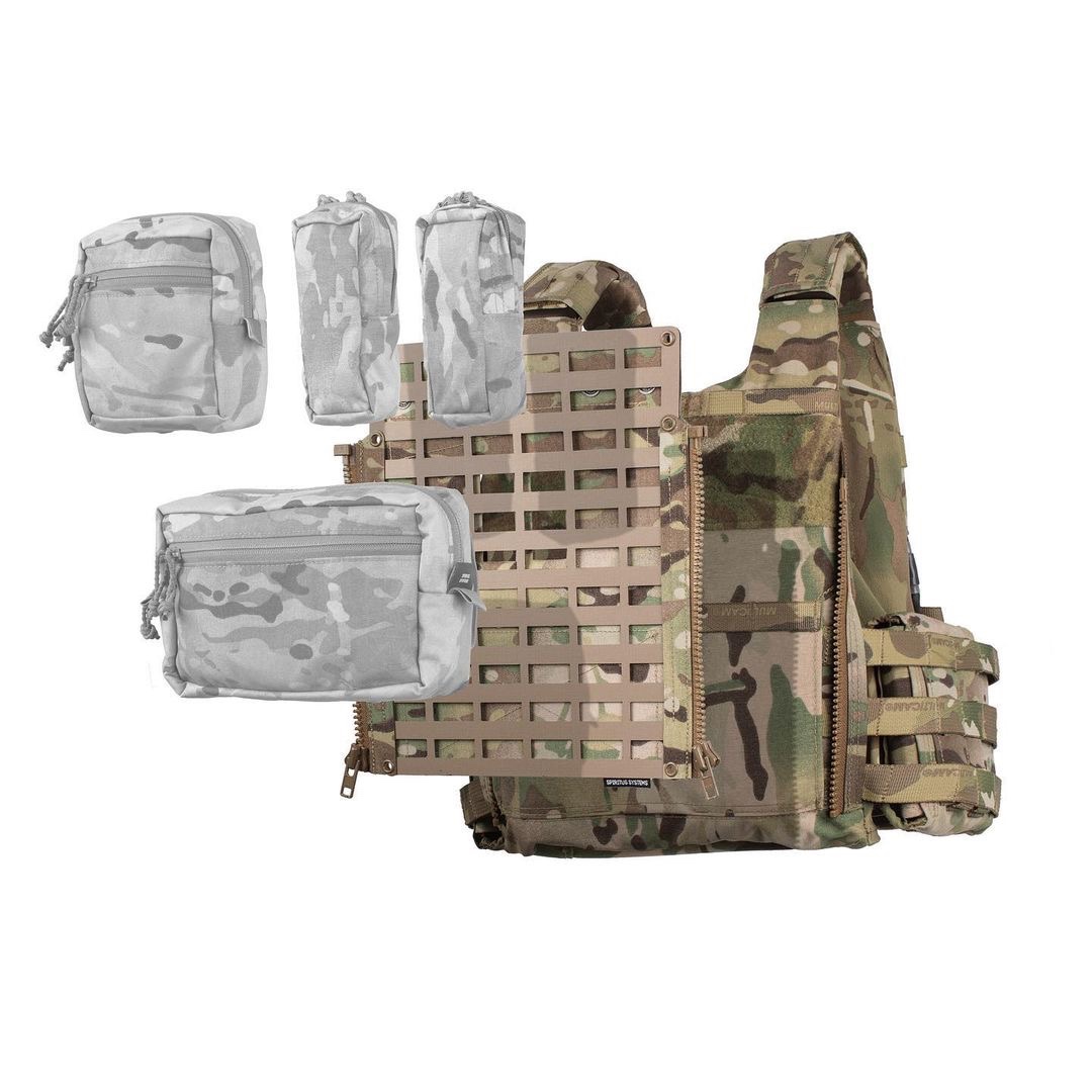 LV119 Tactical Vest Spiritus System Plate Carrier Vest Zip-on Expansion  Assault Back Panel Storage Bag Airsoft Hunting Vest Gear - AliExpress
