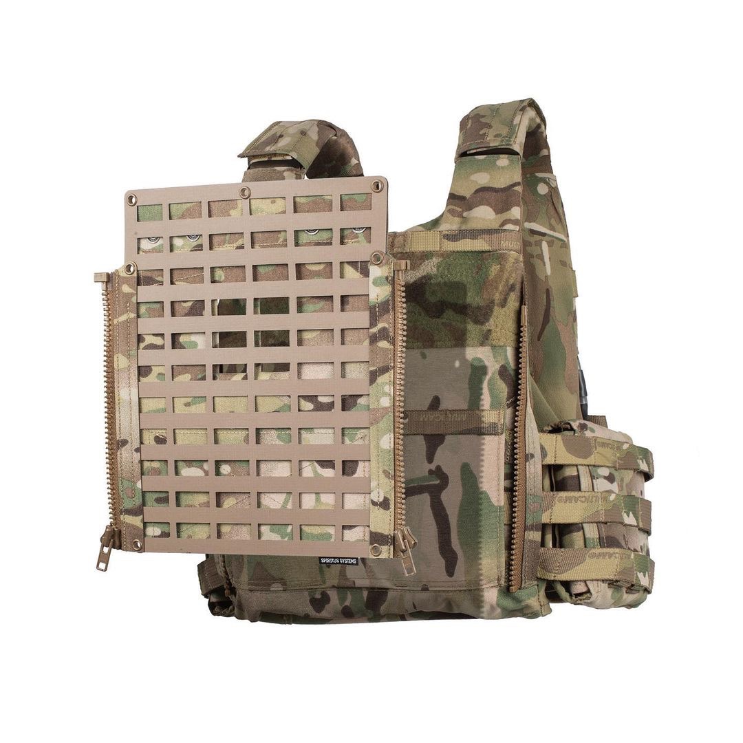 LV119 Tactical Vest Spiritus System Plate Carrier Vest Zip-on