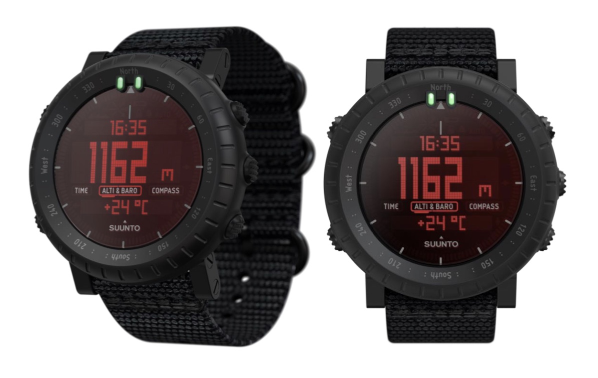 Suunto Core Alpha Stealth - a tactical watch for all-round use