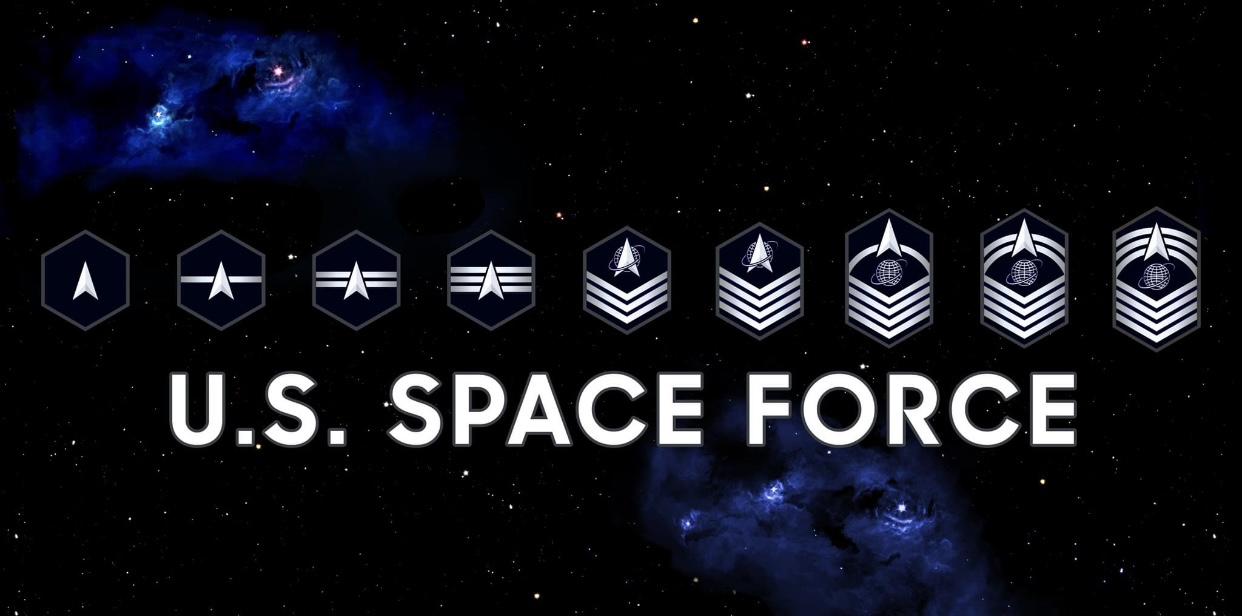 US Space Force Releases Enlisted Rank Insignia Soldier Systems Daily