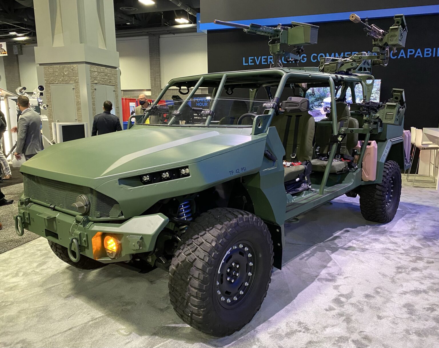 AUSA 21 - GM Defense Infantry Squad Vehicle | Soldier Systems Daily ...