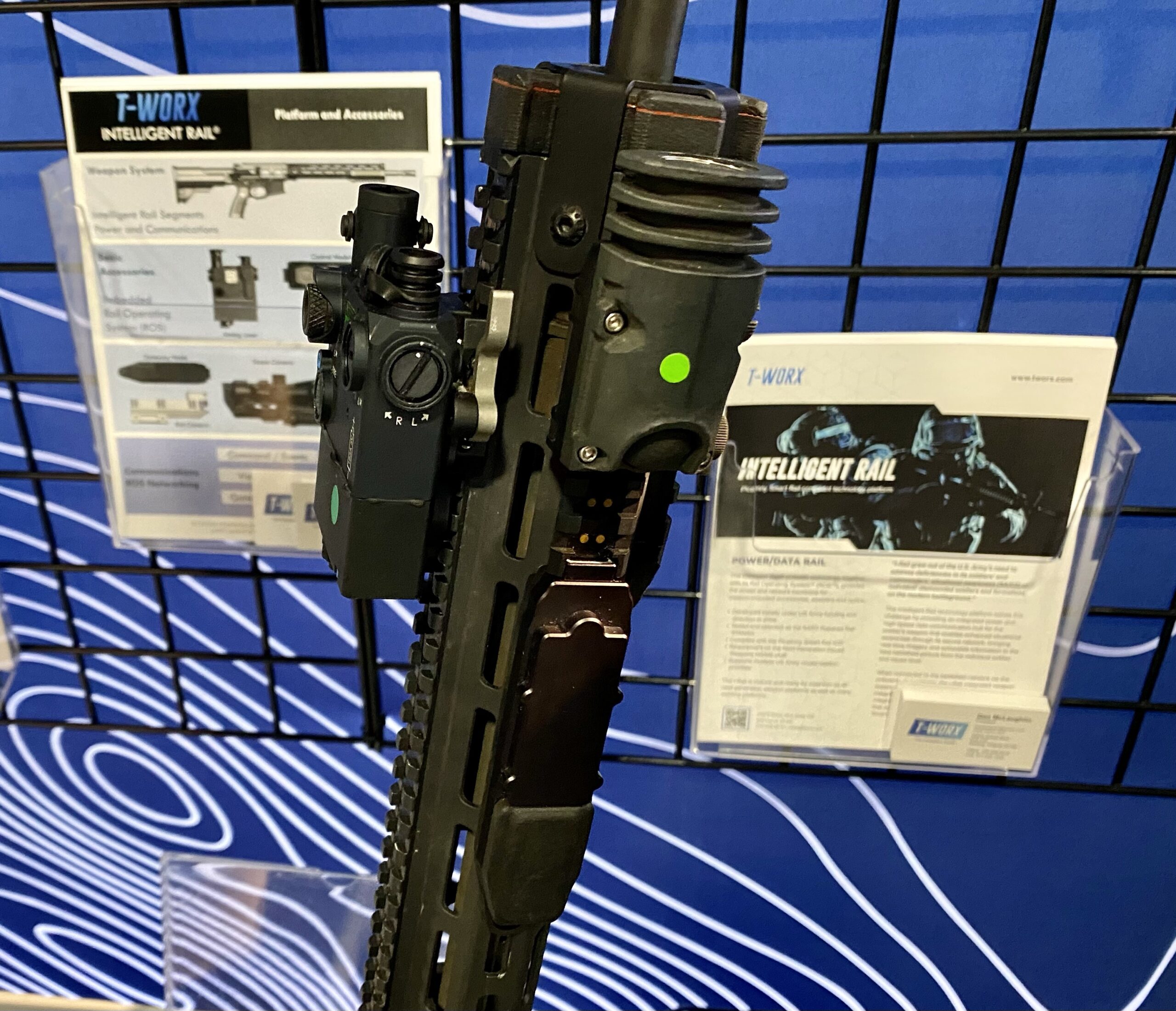 AUSA 21 T Worx Intelligent Rail Soldier Systems Daily