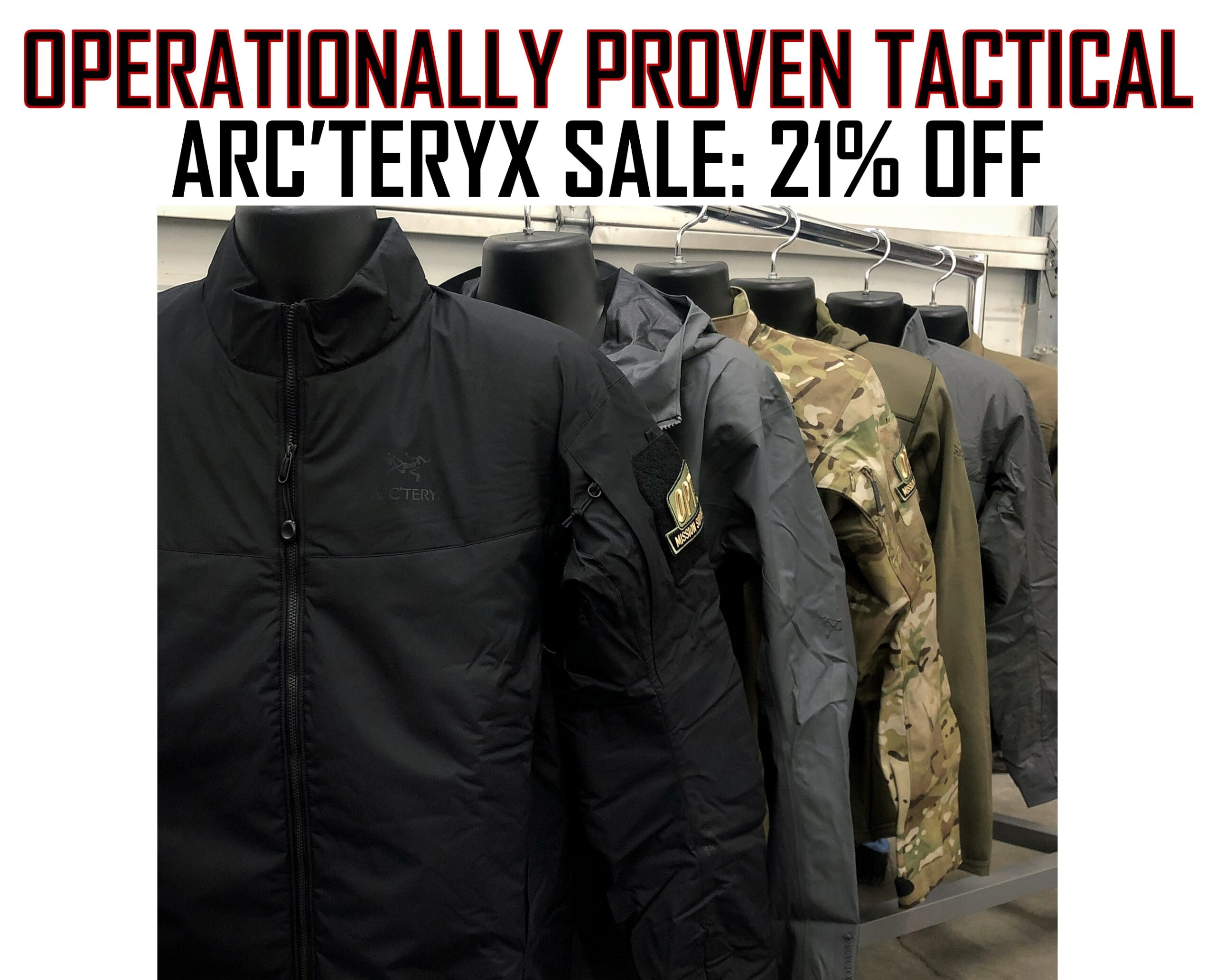 O P Tactical Arc’Teryx Sale! - Soldier Systems Daily