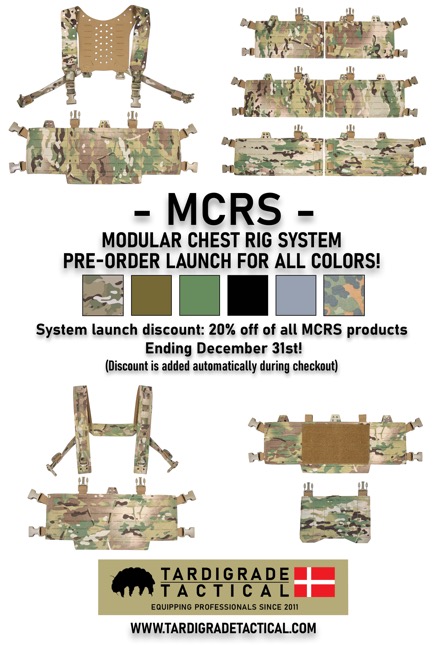 MCRS - Infantry Chest Rig Front - Size 8 (A) – TardigradeTactical