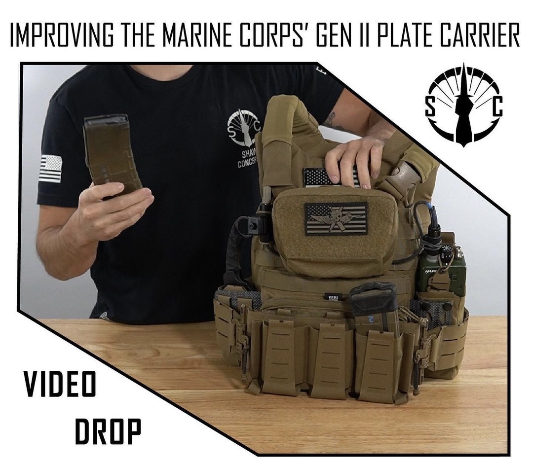 Shaw Concepts Improving the USMC Gen II Plate Carrier Soldier