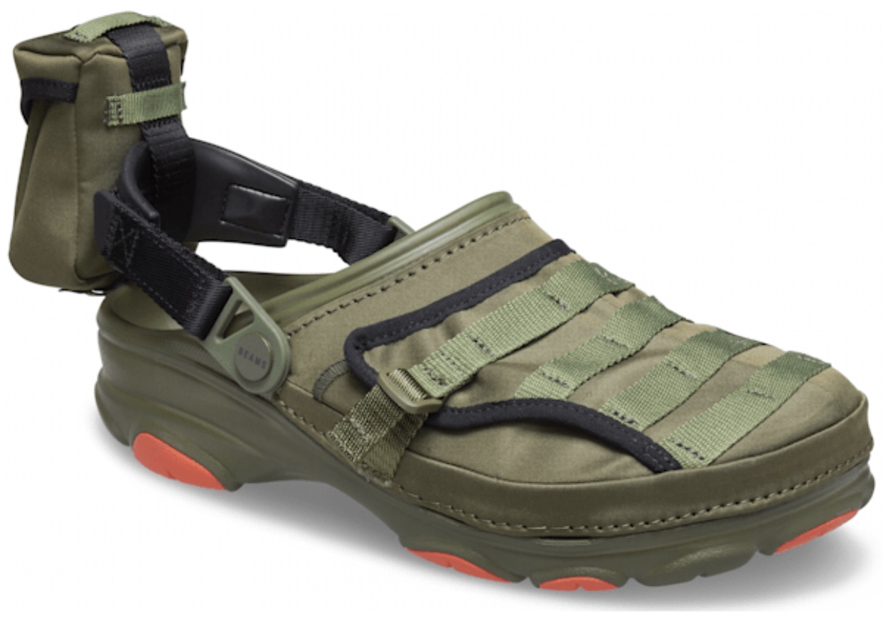 These Tactical Crocs Add Military Style MOLLE Straps and a Storage Pocket  To The Iconic Shoe