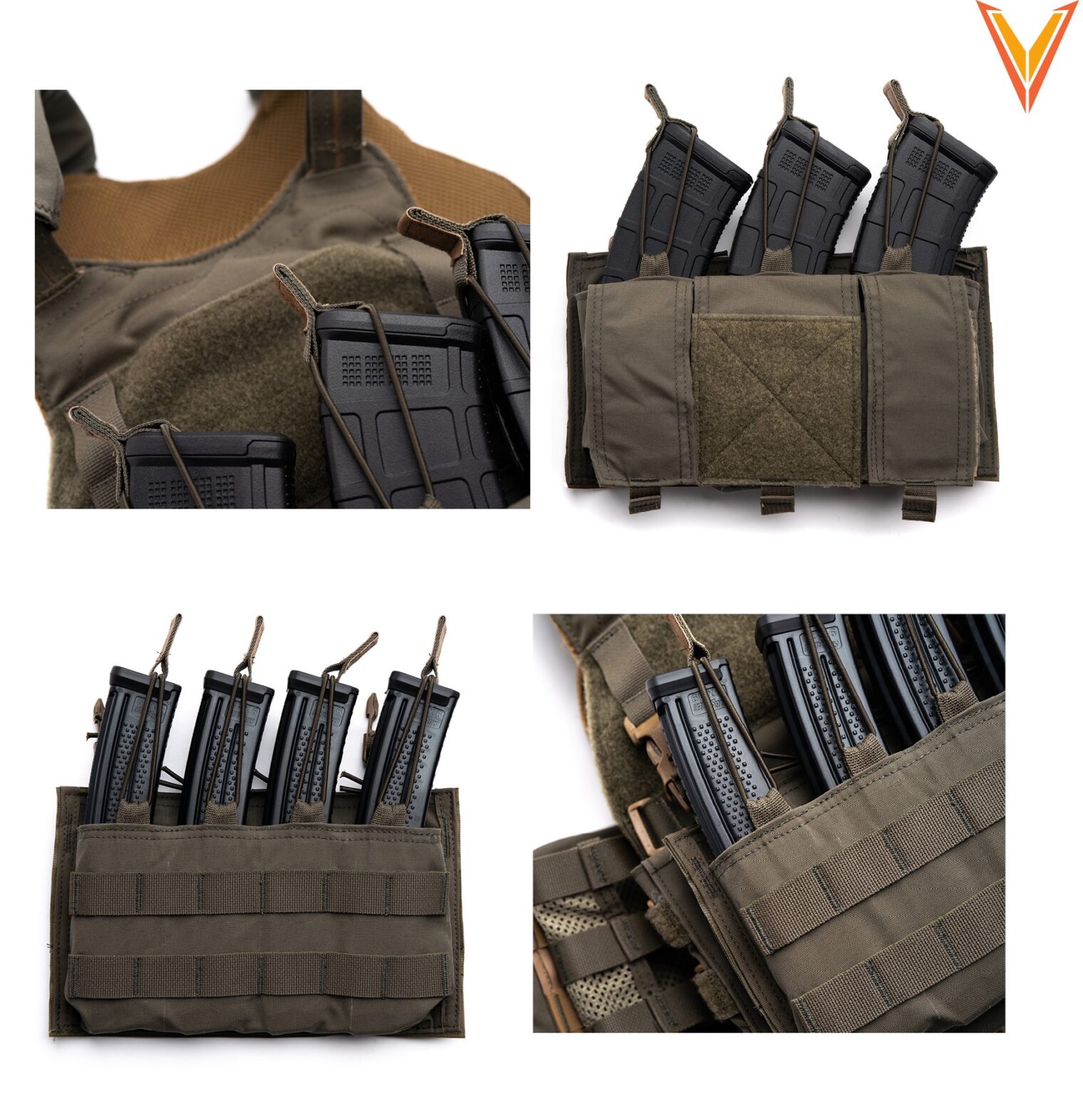 Velocity Systems Quad MPX SwiftClip Placard and Triple AK47 SwiftClip ...