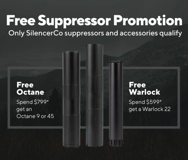 SilencerCo To Extend Free Suppressor Promotion Soldier Systems Daily