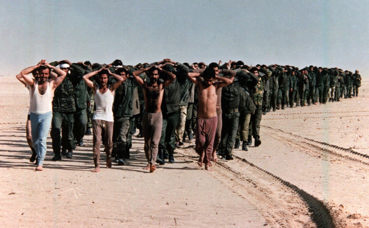 Армия Саддама Хусейна в Кувейте в 1991